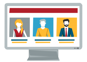 Web conferencing as a team